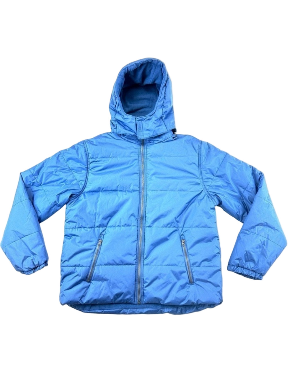 Whale Tail NWT youth boys blue hooded winter jacket Large